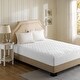 preview thumbnail 2 of 13, Beautyrest Cotton Blend Twin/ Twin X-Large Size Heated Electric Mattress Pad - White
