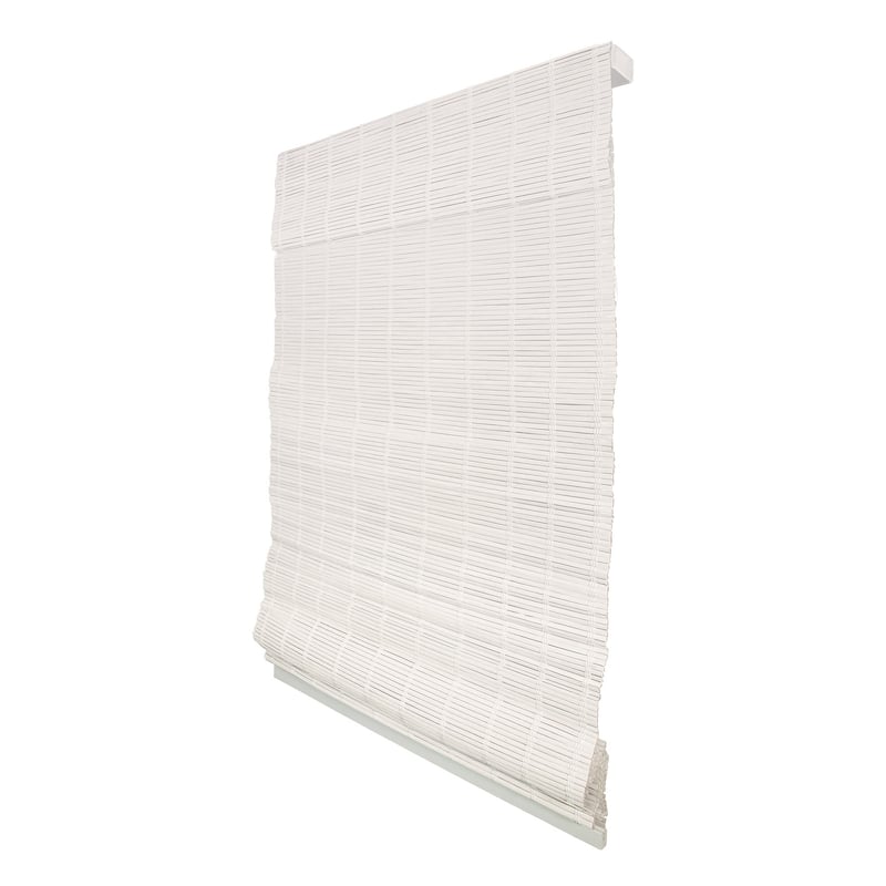 Chicology Light Filtering Cordless Natural Woven Bamboo Window Shade