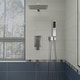 preview thumbnail 10 of 16, Rain Shower System with Waterfall Tub Spout 3 Function Bathroom Shower Faucet Set Contain 12 Inch Shower Head