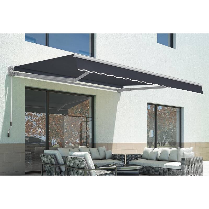 MCombo Patio Awning 8x7 Feet Sunshade Canopy for Manual Retractable Awnings