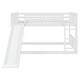 preview thumbnail 21 of 22, Full over Full Bunk Bed with Slide, Ladder & Solid Wood Frame