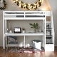 preview thumbnail 2 of 24, Modern Twin Size Loft Bed With Storage Staircase And Built-in Desk,Space-saving Functionality,For Bedroom