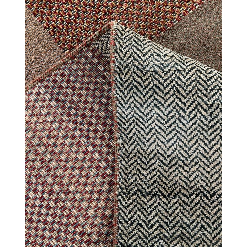 Gabbeh One-of-a-Kind Hand-Knotted Area Rug, Multicolor - 9' 1" x 12' 4"