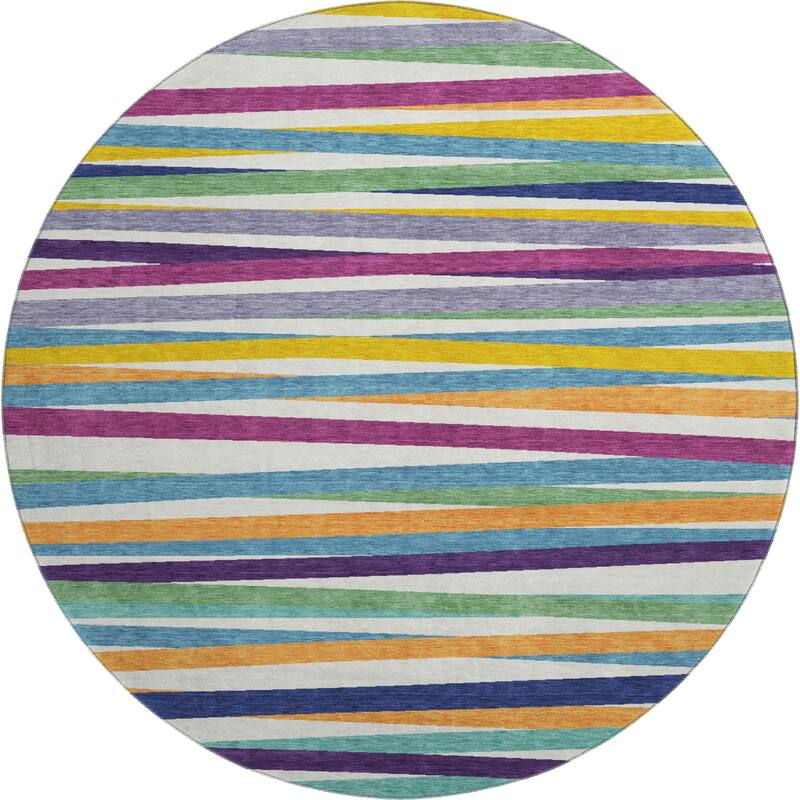 Premium Washable Super Soft Modern Stripes Mayfield Rug
