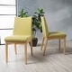 preview thumbnail 7 of 17, Dimitri Mid-Century Fabric Dining Chair (Set of 2) by Christopher Knight Home