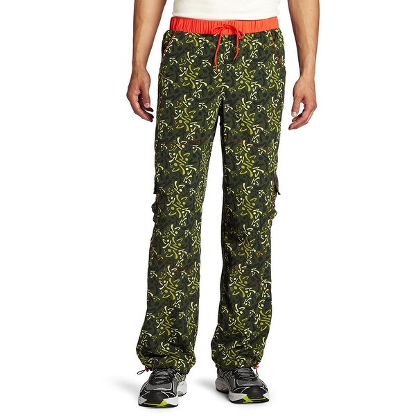 Zumba Fitness Mens Fusion Cargo Pants Large Blue
