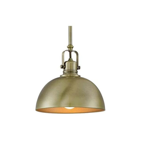 brass farmhouse pendant light