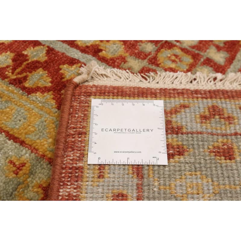 ECARPETGALLERY Hand-knotted Mamluk Dark Copper Wool Rug - 7'8 x 9'8