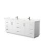 Option White, Nickel Trim, Giotto Quartz Top