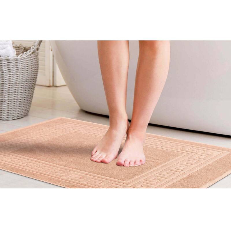 Superior Plush & Absorbent 900 GSM Cotton Bath Mat - (Set of 2)