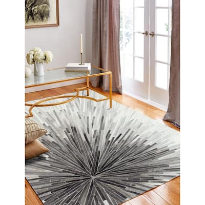 Bashian Mason Contemporary Hand Stitched Area Rug