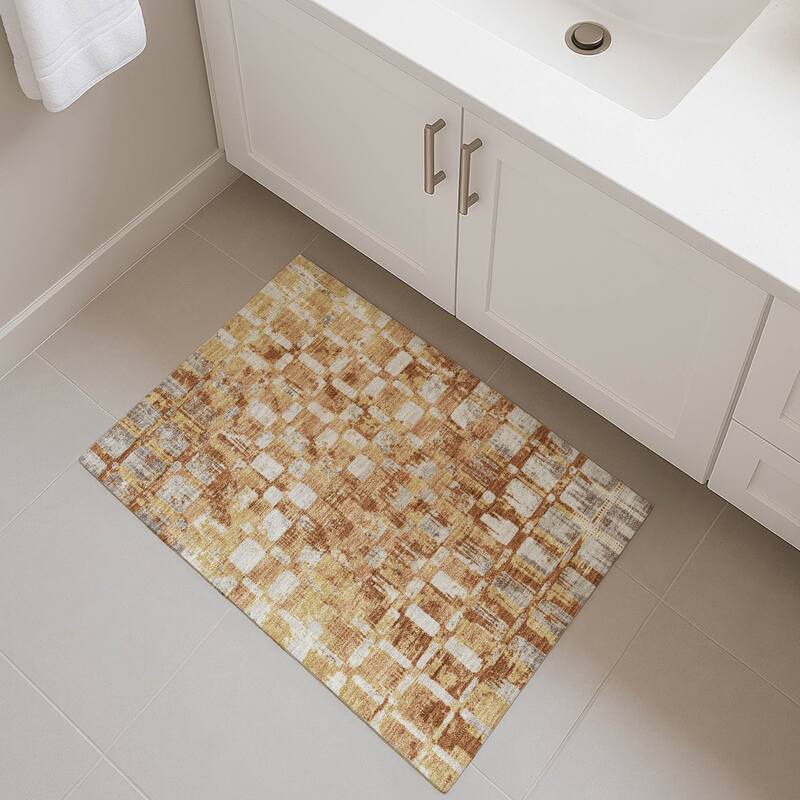 Machine Washable Indoor/ Outdoor Casual Foxfield Chantille Rug