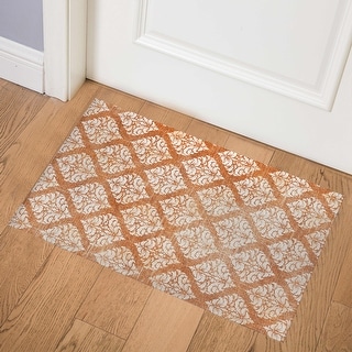 VIGO DARK CHEDDAR Indoor Floor Mat By Kavka Designs - Bed Bath & Beyond ...