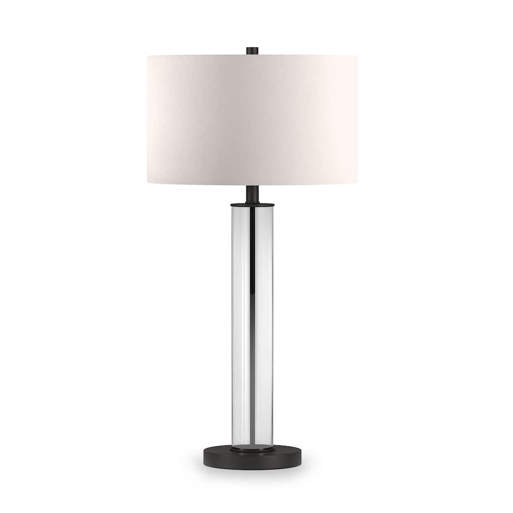 Harlow 29" Tall Table Lamp with Fabric Shade
