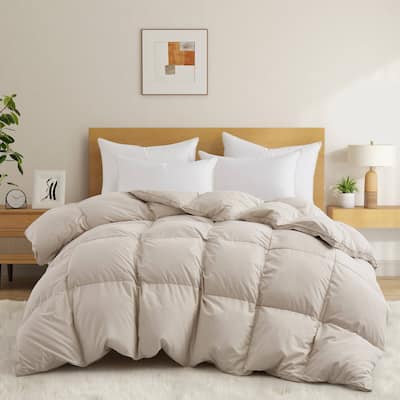 White Feather Down Comforter Duvet Insert All Warmth Levels