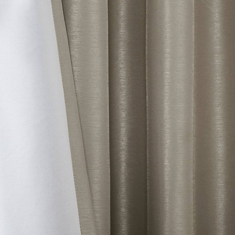Madison Park Natalie Twist Tab Total Blackout Window Curtain Panel
