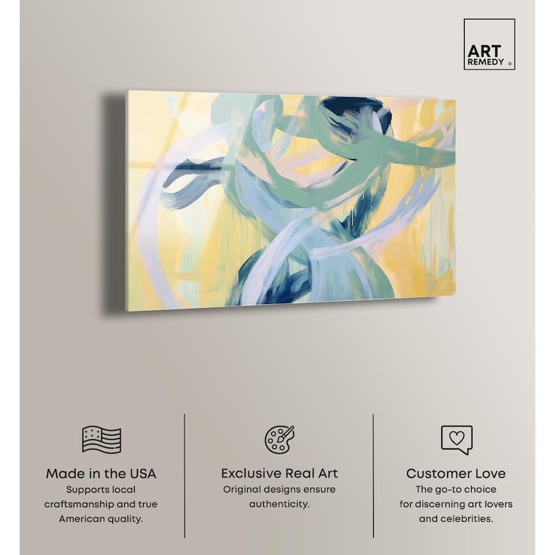 Entangled Embrace I Acrylic by Art Remedy, Ready to Hang