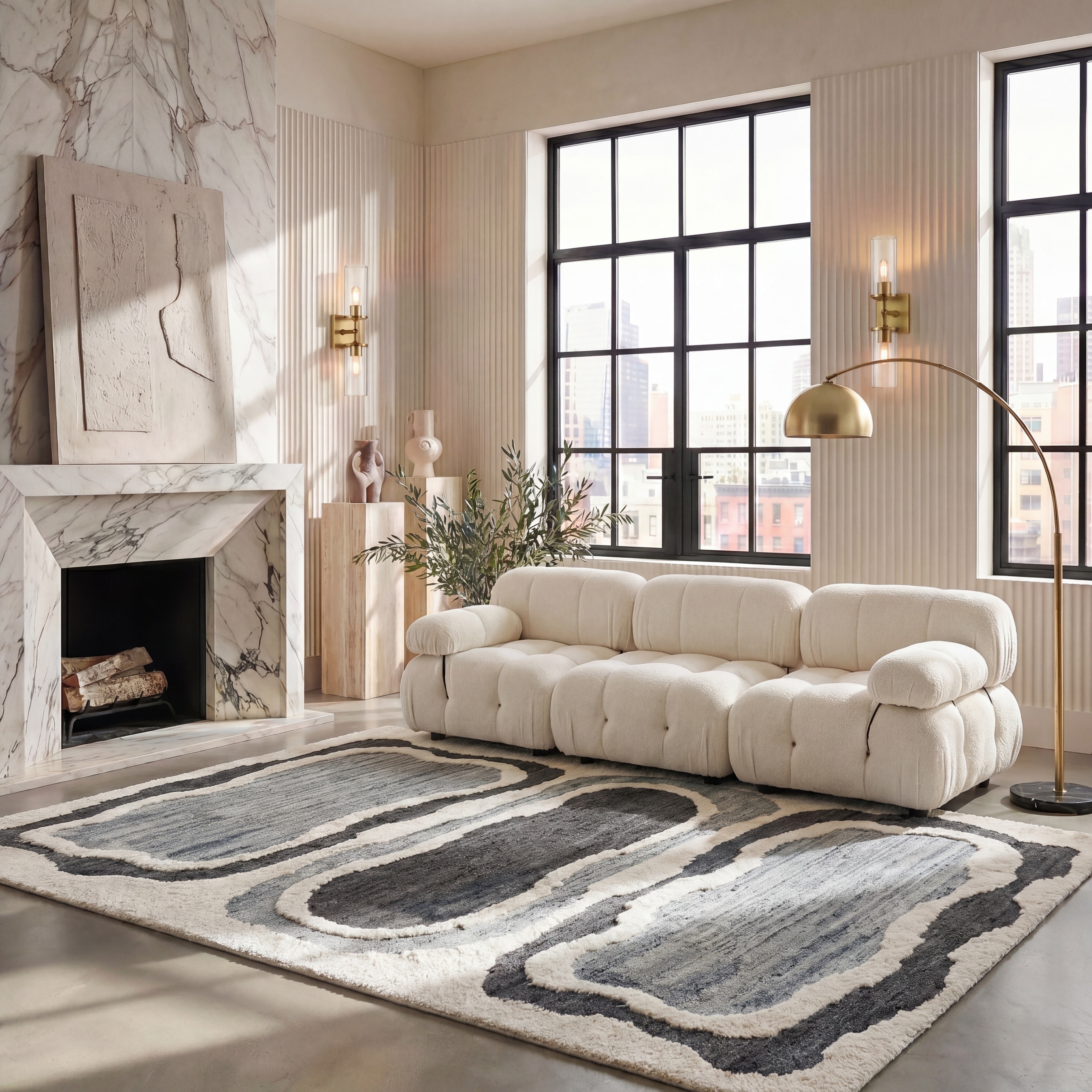 SAFAVIEH Handmade Casablanca Tomomi Wool Rug