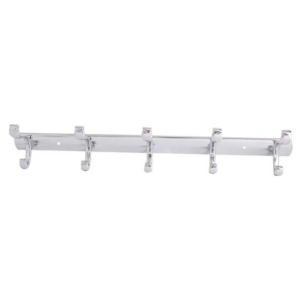 Shop Stainless Steel 5 Hooks Wall Mounted Clothing Holder Hanger