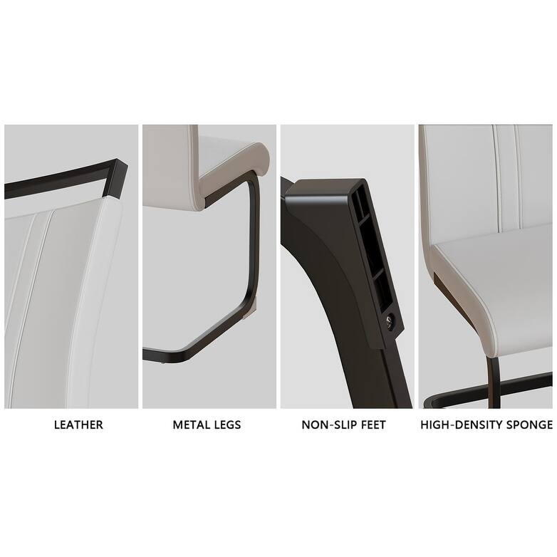 Multifunctional Dining Table and Chair Sets Home Dining Table and Chair Sets with Anti-Scratch Plastic Feet for Dining Room