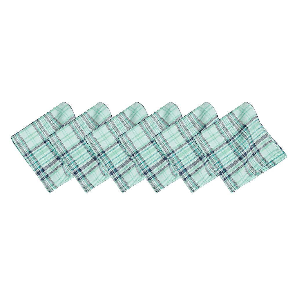 McKinley Plaid Cloth Napkin Set 6