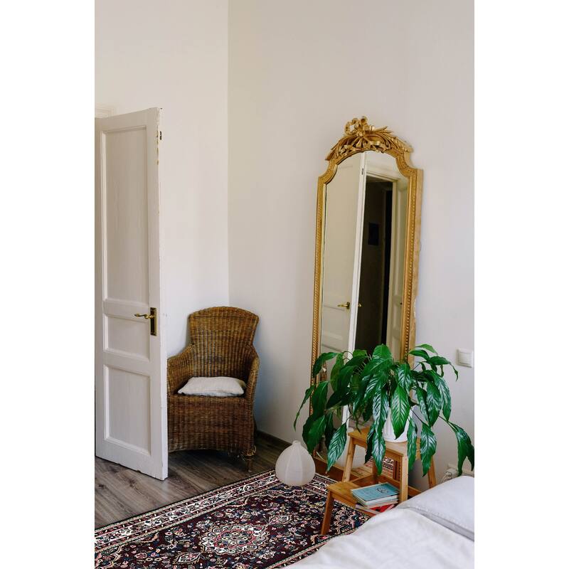 ECARPETGALLERY Hand-knotted Anadol Dark Red Wool Rug - 3'11 x 7'11