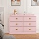 preview thumbnail 6 of 6, Dresser for Bedroom with 6 Drawers