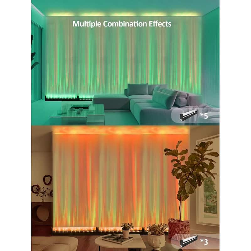 RGBW Ocean Wave Decorative LED Floor Lamp