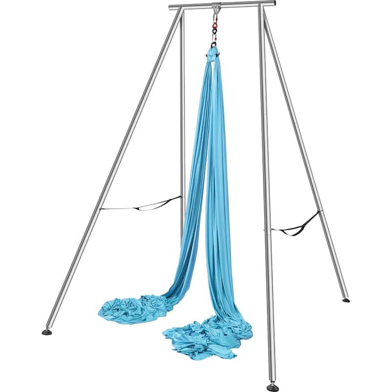 Aerial Yoga Frame with Hammock, 9.67ft Stand for Indoor Outdoor Use