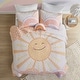 preview thumbnail 20 of 32, Intelligent Design Kids Ellie Reversible Sunshine Printed Cotton Quilt Set with Throw Pillow Full - Queen
