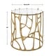 preview thumbnail 3 of 3, Uttermost Ritual Round Gold Side Table - 22.05 W X 25 H X 22.05 D (in)
