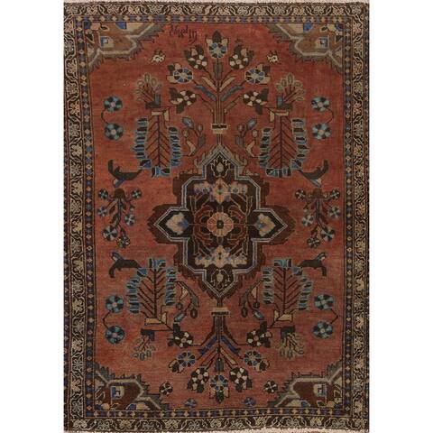 Traditional Lilian Persian Wool Rug Hand-knotted Home Decor - 3'5" x 4'9"