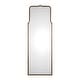 preview thumbnail 1 of 2, Uttermost Adelasia Antique Styled Full Length Arched Top Wall Mirror - Antiqued Gold Leaf Antiqued Gold Leaf