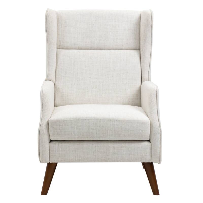 Set of 2 Upholstered Modern Accent Chair Living Room Armchairs
