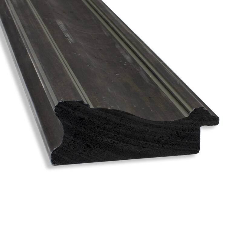Beveled Wall Mirror - Shipwreck Black Frame