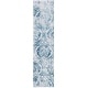 preview thumbnail 16 of 26, SAFAVIEH Princeton Nuala Vintage Distressed Boho Oriental Polyester Rug 2' x 8' Runner - Blue/Beige - Runner