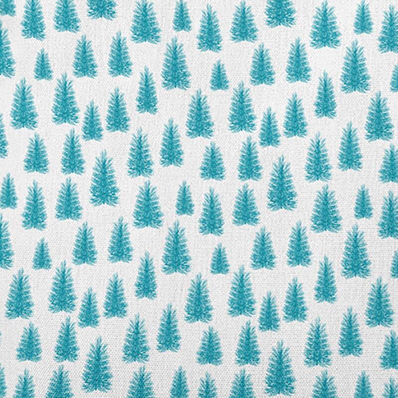 Christmas Trees Pattern Accent Pillow