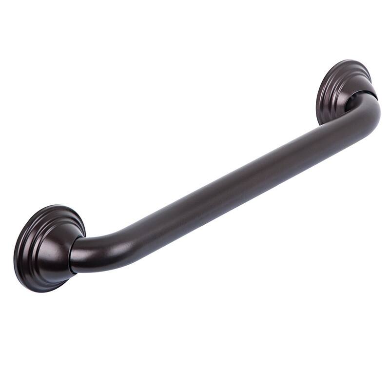 Decorative Shower Grab Bar - 16" Non-Slip Bathroom and Household Handicap Safety Bar