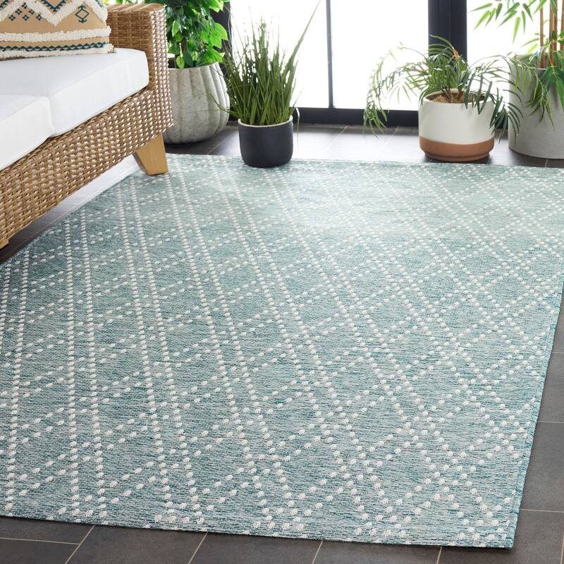 SAFAVIEH Sunset Jenja Indoor/Outdoor Washable Backyard Patio Rug