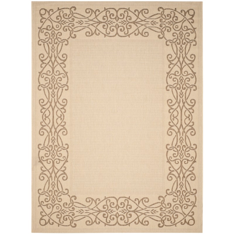 SAFAVIEH Courtyard Marylou Waterproof Patio Backyard Rug