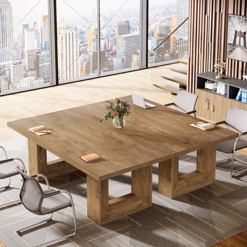 63 Inch Executive Desk, Office Desk Conference Table Workstation