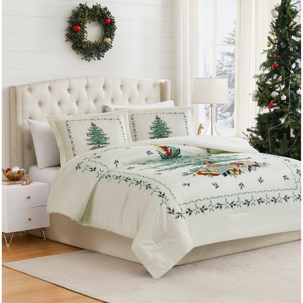 Spode® Christmas Tree Comforter Set