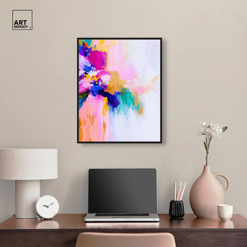 Contrast of Purity III Canvas by Art Remedy