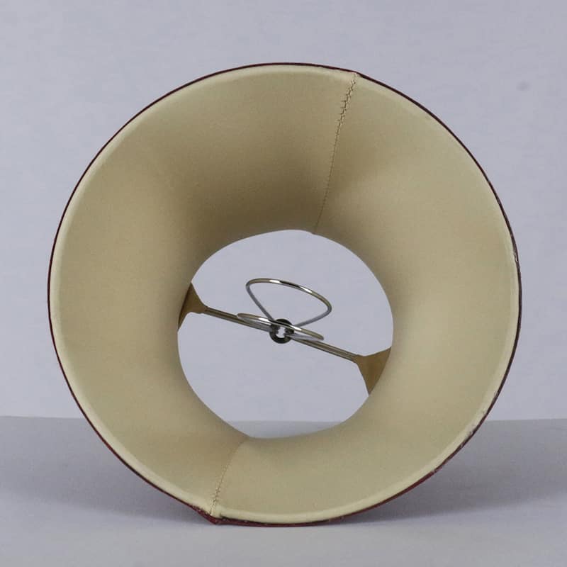 Meriville Faux Silk Clip On Chandelier Lamp Shades, 4-inch by 6-inch by 5-inch