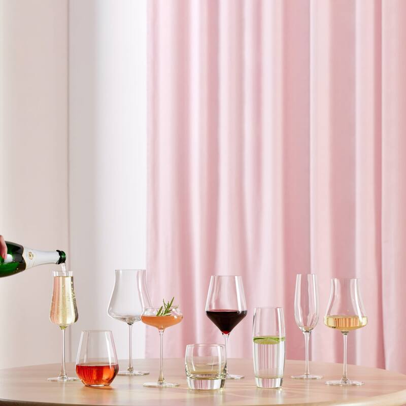 Libbey Signature Stratford Coupe Cocktail Glass, 6.75-ounce, Set of 4 - Set of 4