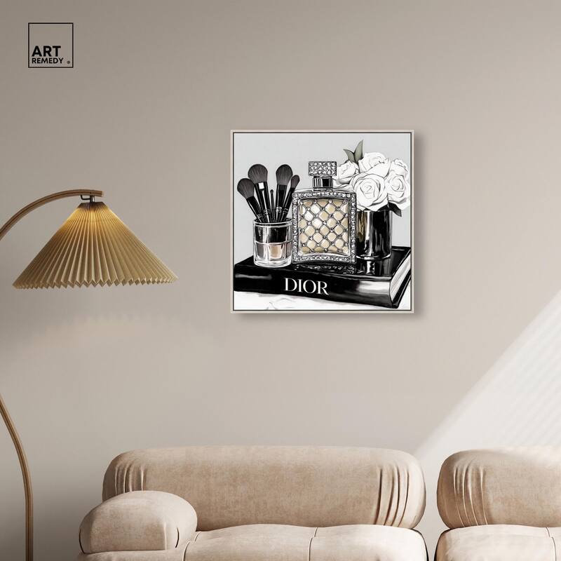 Classy Ink Glam Setup Canvas by Art Remedy