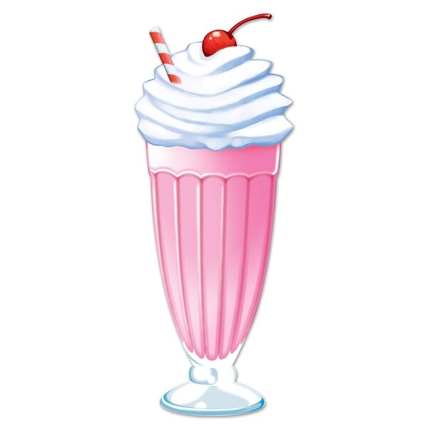Shop Club Pack Of 24 Rock N Roll 50 S Ice Cream Soda Cutout