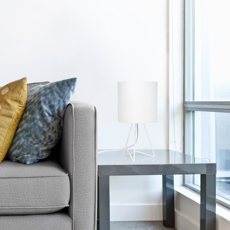 Simple Designs 14" Down to the Wire Table Lamp with LED Bulb Included - 14.00