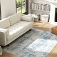 preview thumbnail 2 of 6, HOMCOM Area Rug 4x6, Machine Washable Rug, Non-Slip Modern Abstract Floor Cover Foldable Carpet for Living Room - 3'6"