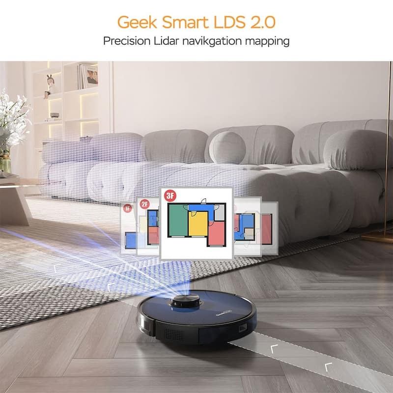 Robot Wi-Fi Connected APP Vacuum Cleaner and Mop